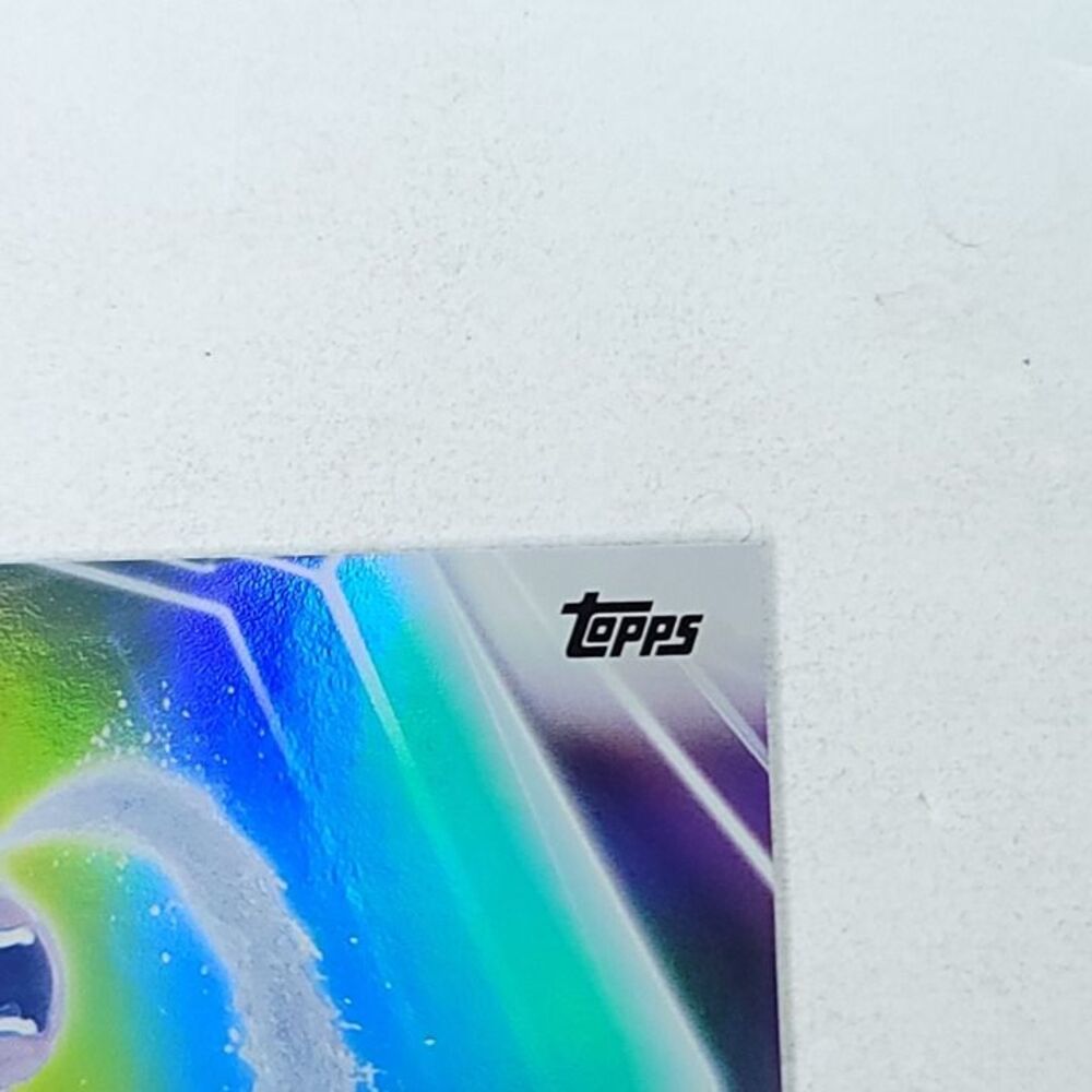Wade Ripple Topps 2026 Disney Neon Holo Parallel Refractor Limited 20/99 - Picture 4 of 5